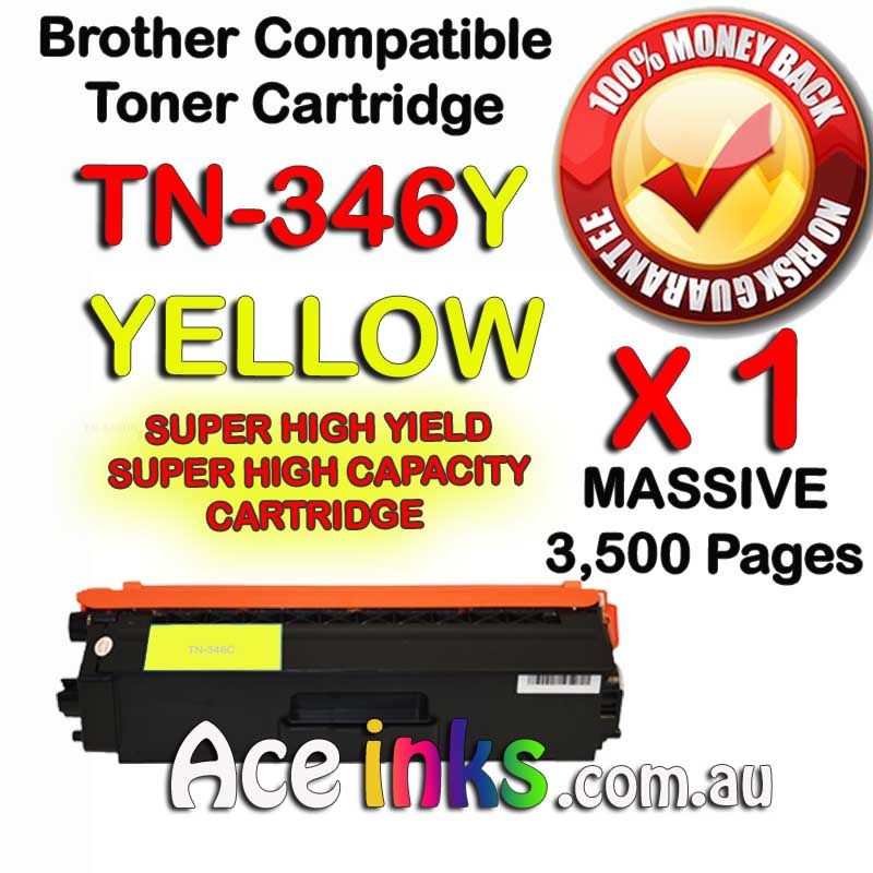 Compatible Brother TN-346Y YELLOW